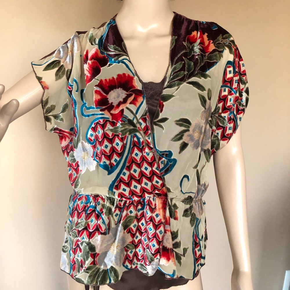 Gala festive peplum top